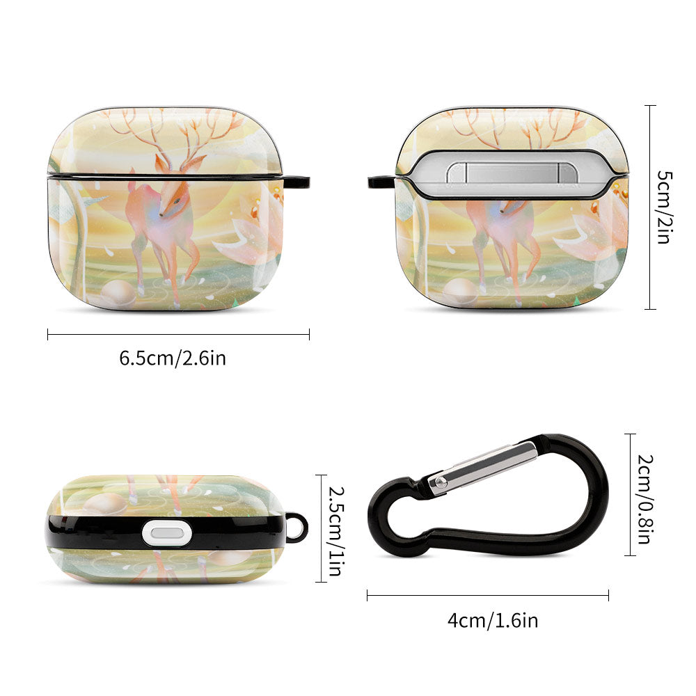 Bluetooth Earbuds Case Cover for Airpods 3 PC Hard Shell